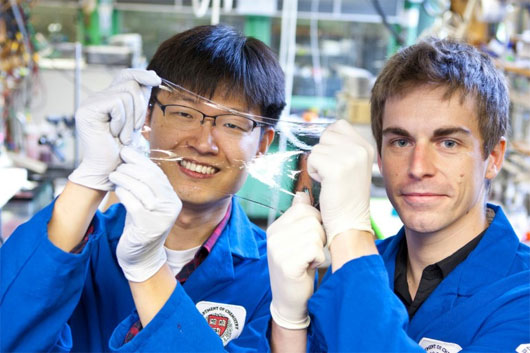 Loa trong suốt, mềm dẻo từ gel ion Loa trong suốt, mềm dẻo từ gel ion