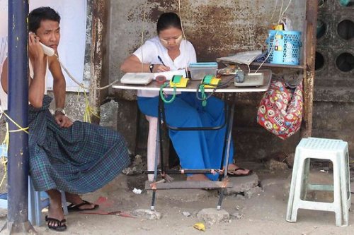 Mobile networks in Myanmar
