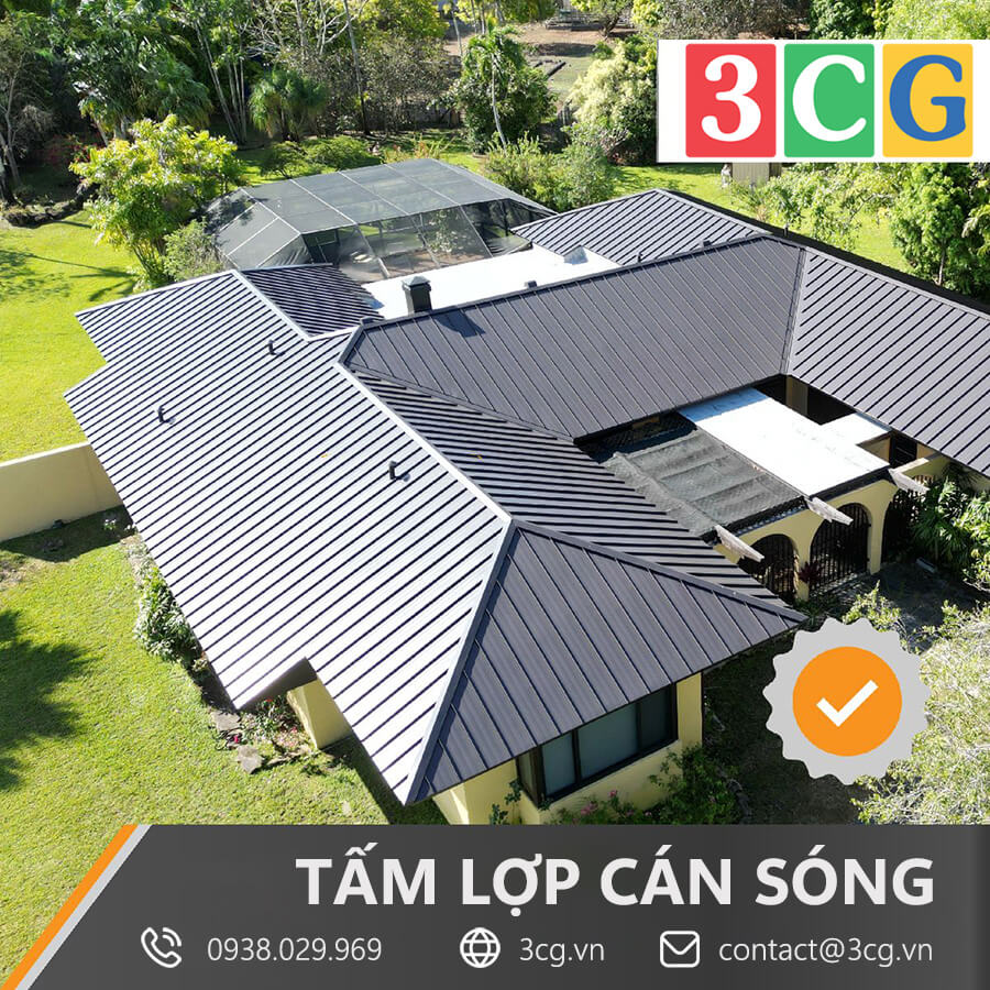 tôn lợp cán sóng