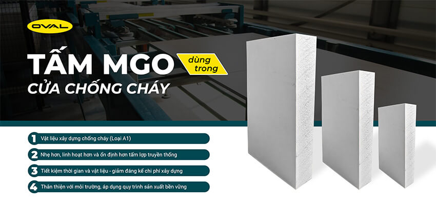Tấm MGO chống cháy Oval VN