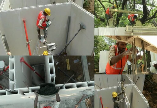 tấm Panel thạch cao vật liệu xây dựng xanh