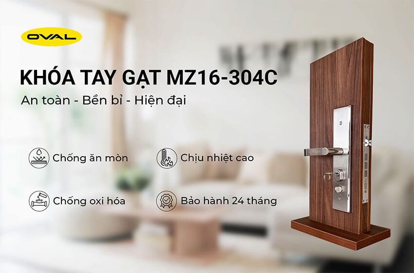 khóa inox 304 cao cấp từ Oval VN