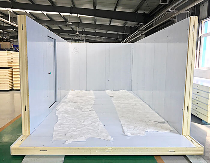 Lắp ghép tấm panel pu kho lạnh