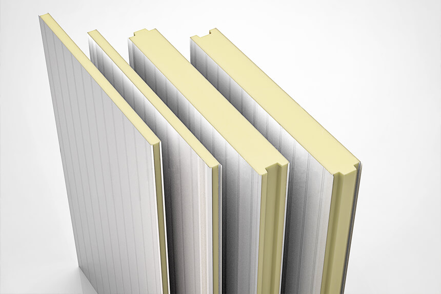 Tấm Panel PU cách nhiệt cách âm, chống cháy
