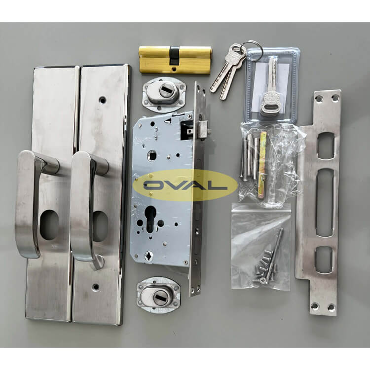 Khóa cửa tay gạt Inox MZ16-304C