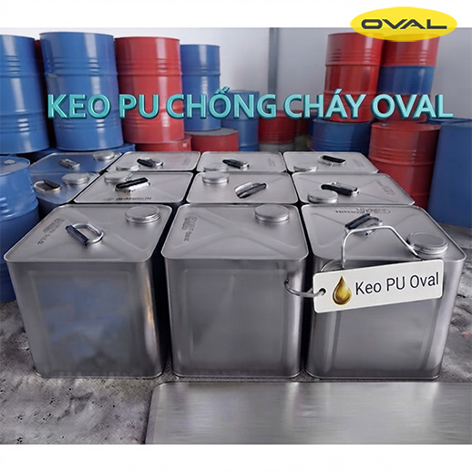Keo dán PU sản xuất cửa thép, cửa chống cháy (dạng can)