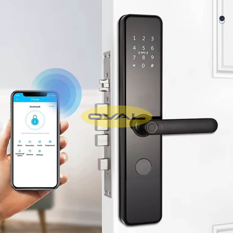 Khóa thông minh kỹ thuật số, khoá vân tay F2216