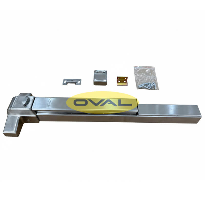 Thanh đẩy thoát hiểm đơn - Inox dài 580mm