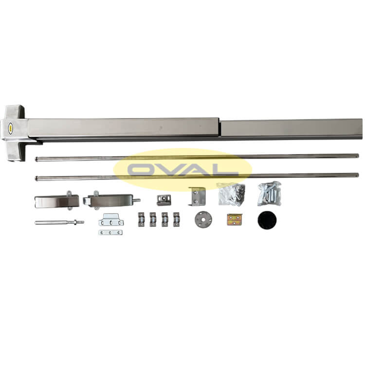 Thanh đẩy thoát hiểm đôi Inox 304 dài 1045mm