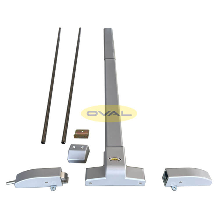 Thanh đẩy thoát hiểm đôi sơn tĩnh điện dài 1045mm