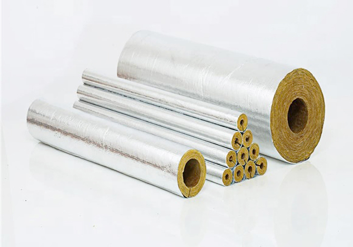 Bông khoáng dạng ống có quấn giấy bạc