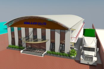 Xây dựng nhà kết cấu thép - công ty Đông Á HTP