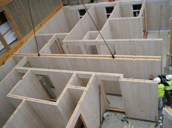 Tấm panel thạch cao lõi bông thủy tinh - vật liệu xây dựng xanh