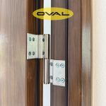 Bản lề Inox 304 - phụ kiện cửa Oval VN