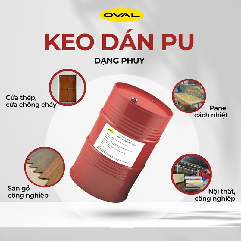 Keo dán PU chống cháy
