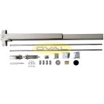 Thanh đẩy thoát hiểm đôi Inox 304 dài 1045mm